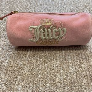 Velvet Juicy Couture Barrel Makeup Pouch